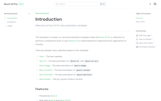 Nuxt UI Pro - Docs